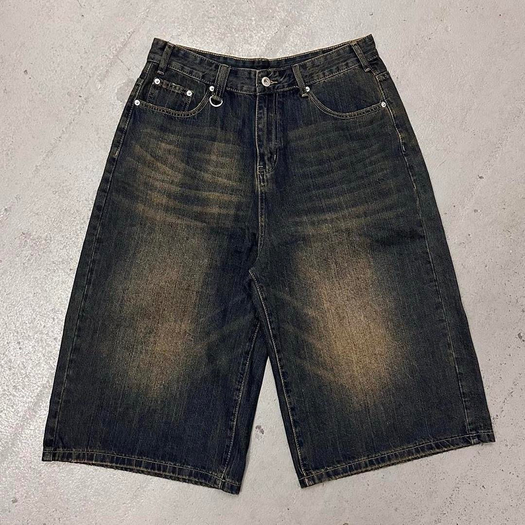 Navy Desert Jorts